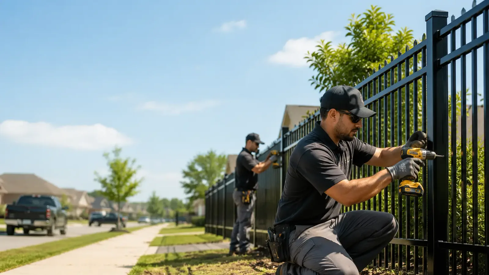 Metal Fence Installation in Moss, TN